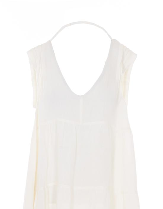 26SS 마우리지오 미디 원피스 W0616088122 WHITE White - MAURIZIO