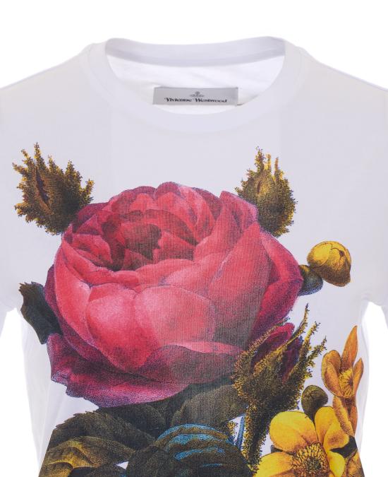 26SS 비비안웨스트우드 반팔 티셔츠 3G01005I J00B9A401 White - VIVIENNE WESTWOOD