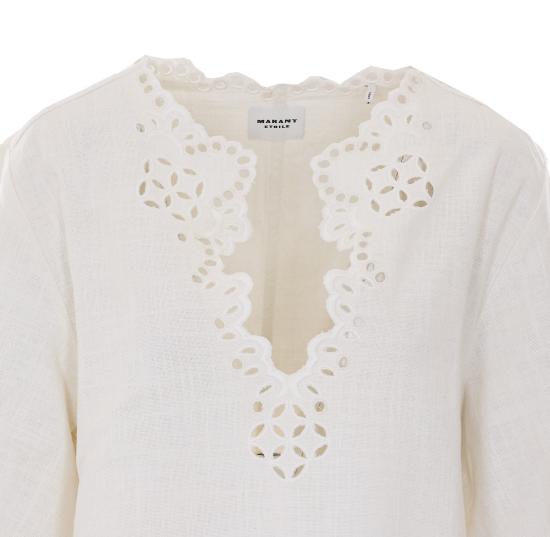 26SS 이자벨마랑에뚜왈 셔츠 HT0586FB D1J04E20WH White - ISABEL MARANT ETOILE