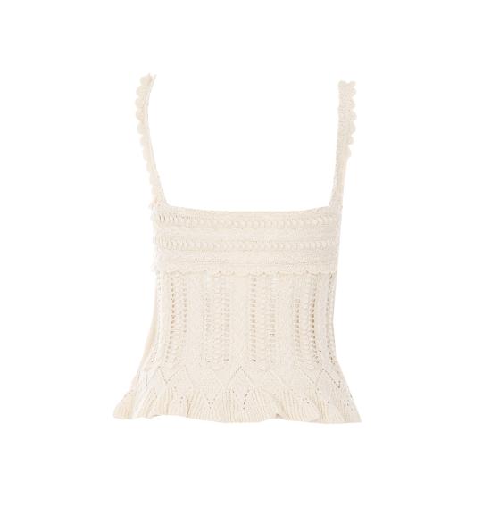 26SS 이자벨마랑에뚜왈 민소매 티셔츠 PU0854FA D1L04E23EC Beige - ISABEL MARANT ETOILE