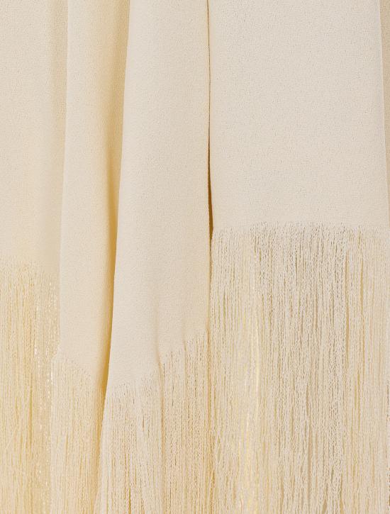 26SS 케이트 미디 원피스 56224223 103 White - KHAITE