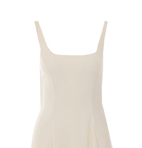 26SS 케이트 미디 원피스 56224223 103 White - KHAITE