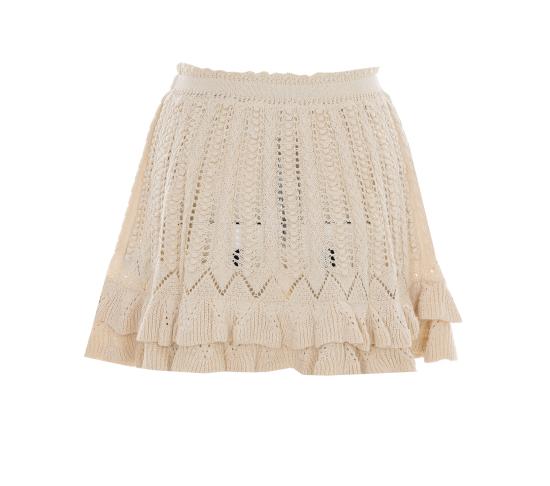 26SS 이자벨마랑에뚜왈 미디 스커트 JU0473FA D1L04E23EC Beige - ISABEL MARANT ETOILE