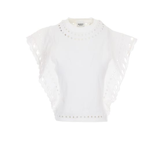 26SS 이자벨마랑에뚜왈 스웨터 TS0298FA D1N08E23EC White