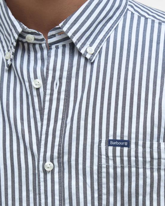 26SS 바버 긴팔 셔츠 MSH5577 MSH NY91 Blue - BARBOUR