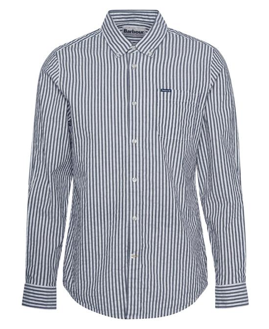 26SS 바버 긴팔 셔츠 MSH5577 MSH NY91 Blue