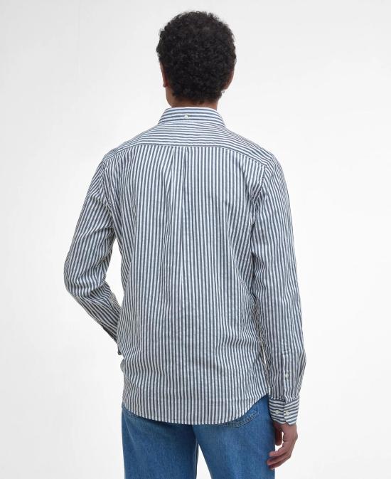 26SS 바버 긴팔 셔츠 MSH5577 MSH NY91 Blue - BARBOUR