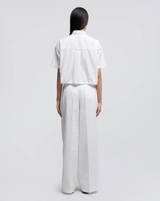 26SS 아스페시 스트레이트 팬츠 26PG0188G208A9 85072 White - ASPESI