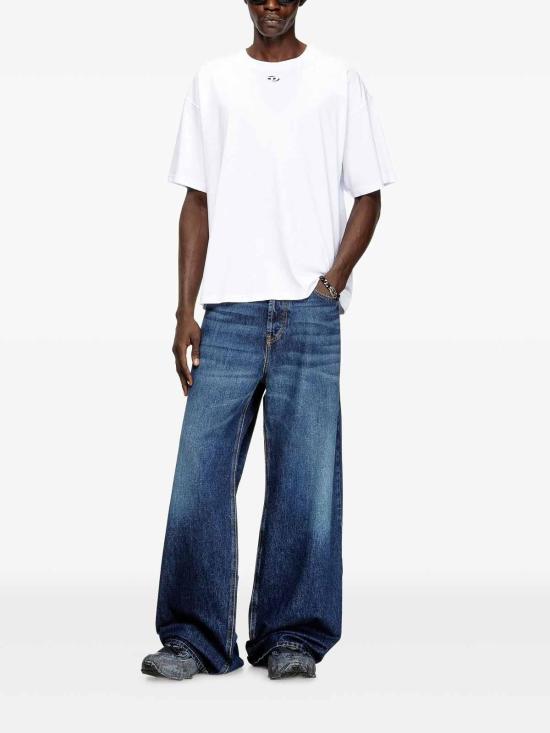 26SS 디젤 반팔 티셔츠 A20049 0NIAX 100 DOM - DIESEL