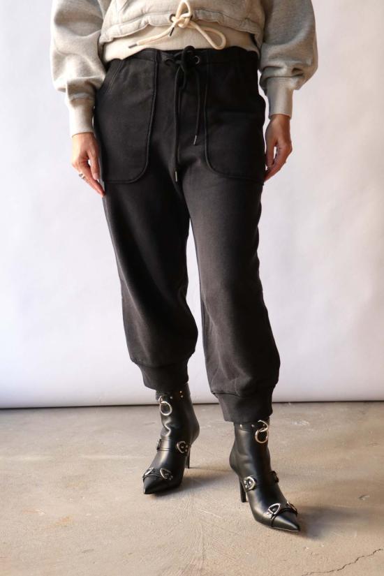  WE ARE ICONIC 스트레이트 팬츠 We Are Iconic R13 디컨스트럭티드 크롭 스웨트팬츠 - OTHER BRANDS