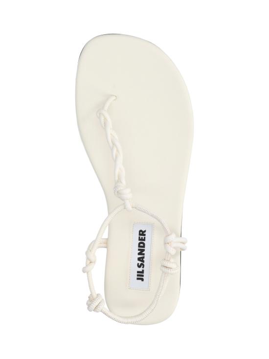 26SS 질샌더 샌들 J16WP0144 P7448 106 White - JIL SANDER