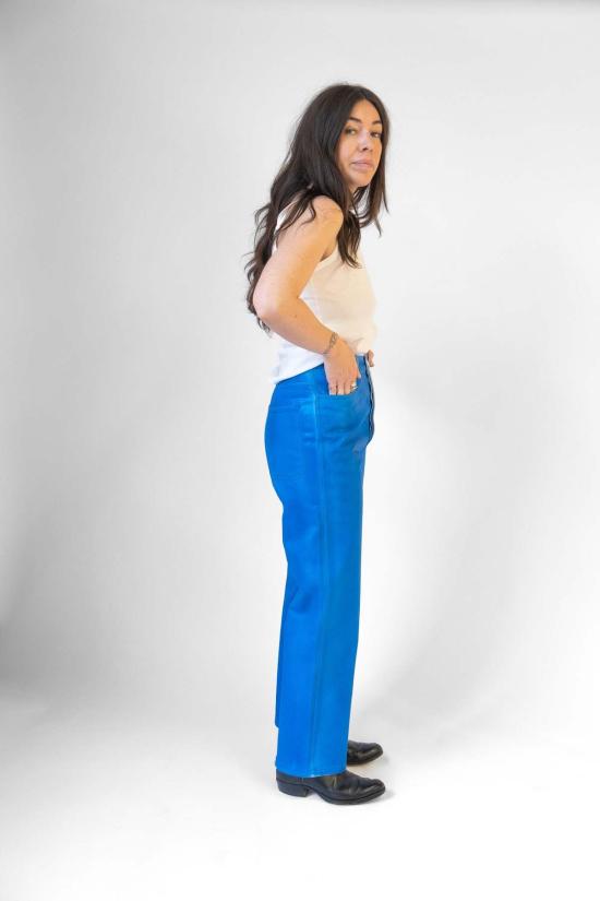  제시 캄 데님 팬츠 225 팬츠 일렉트릭 블루 - JESSE KAMM