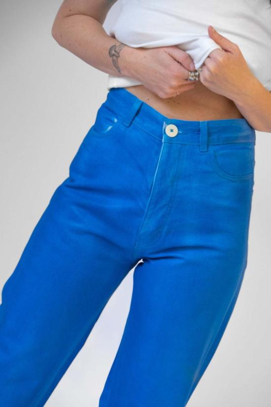  제시 캄 데님 팬츠 225 팬츠 일렉트릭 블루 - JESSE KAMM