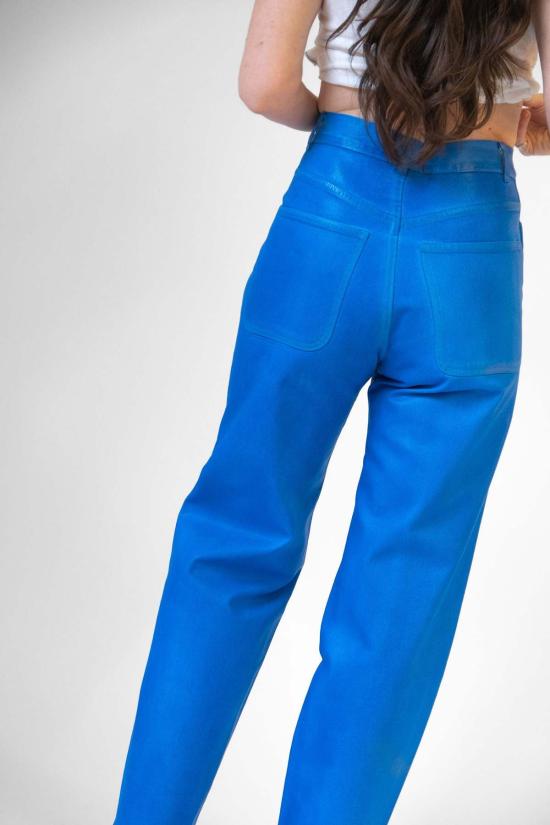  제시 캄 데님 팬츠 225 팬츠 일렉트릭 블루 - JESSE KAMM