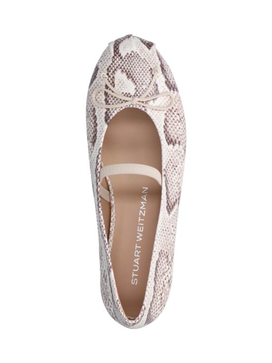 26SS 스튜어트 와이츠먼 플랫 슈즈 SN015 YRG White - STUART WEITZMAN