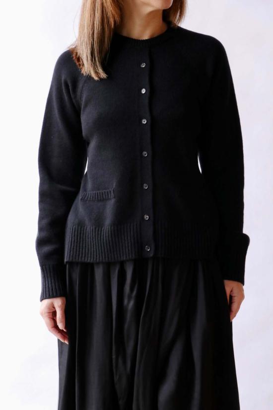  코데라 가디건 코르데라 메리노 울 오픈 백 - CORDERA