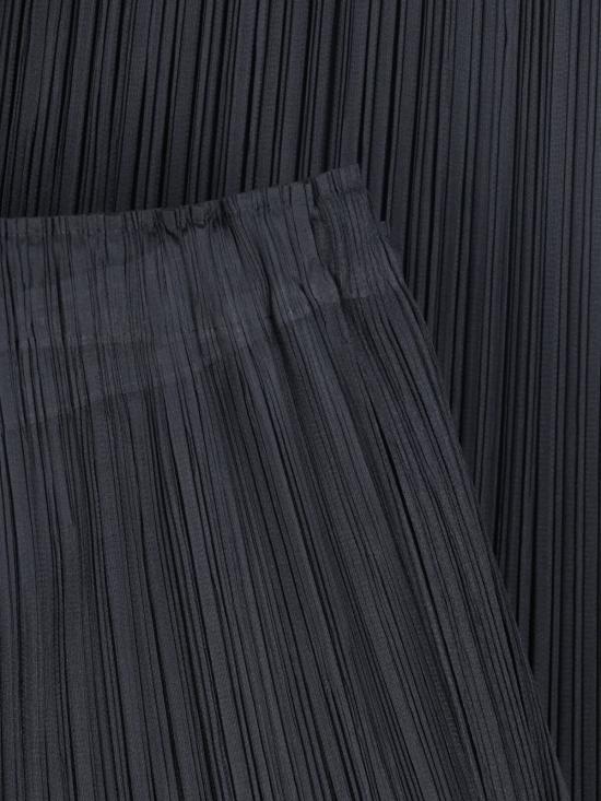 26SS 플리츠플리즈 스트레이트 팬츠 PP66JF125 15 Black - PLEATS PLEASE