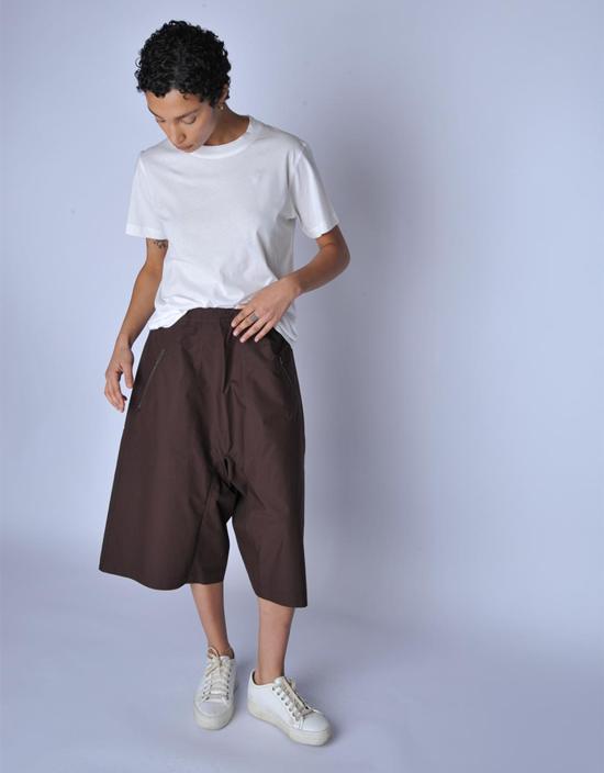  소피 드후레 숏팬츠 소피 드호어 카카오 피코 롱 쇼츠 - SOFIE D'HOORE