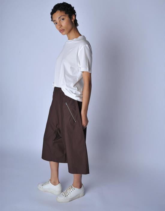  소피 드후레 숏팬츠 소피 드호어 카카오 피코 롱 쇼츠 - SOFIE D'HOORE