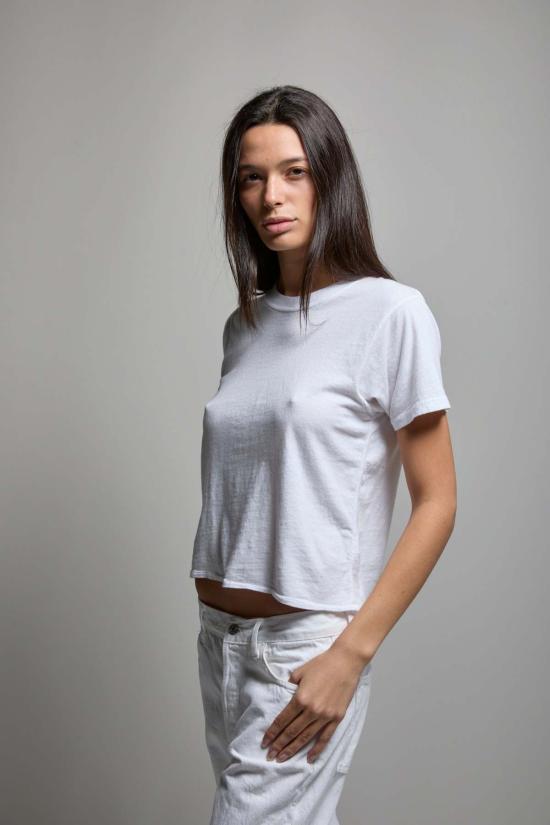  아셀 반팔 티셔츠 애셔 아멜리아 빈티지 티셔츠 - ASHER