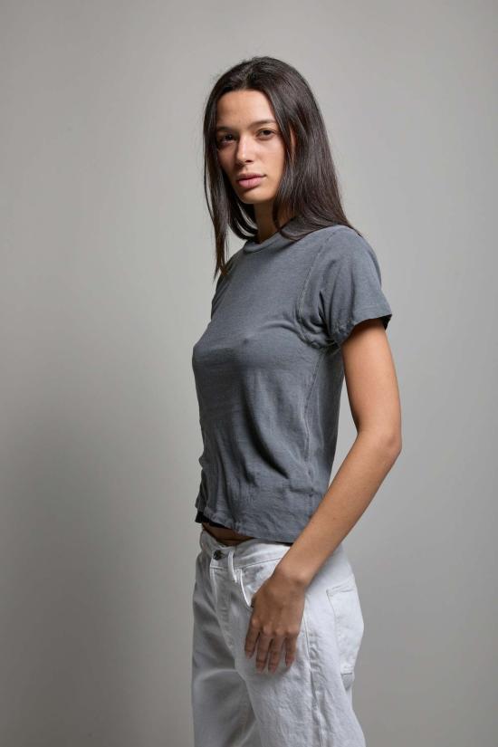  아셀 반팔 티셔츠 애셔 아멜리아 빈티지 티셔츠 - ASHER