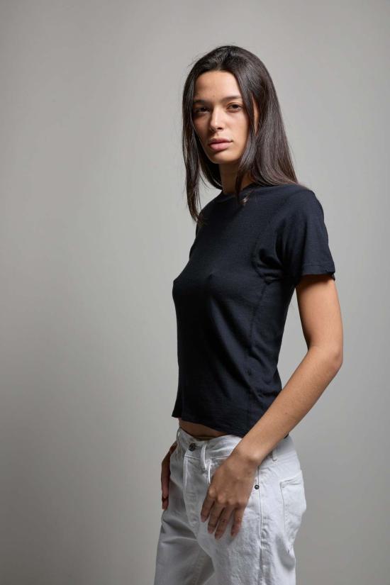  아셀 반팔 티셔츠 애셔 아멜리아 빈티지 티셔츠 - ASHER