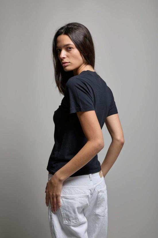  아셀 반팔 티셔츠 애셔 아멜리아 빈티지 티셔츠 - ASHER