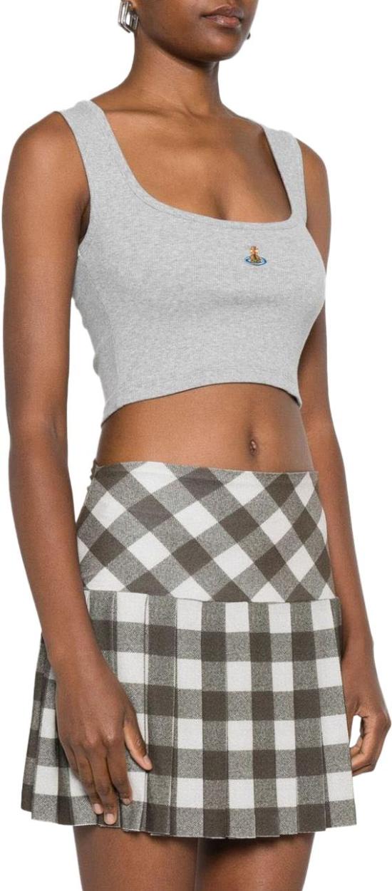 26SS 비비안웨스트우드 탑 1G010011J009CP001 GREY - VIVIENNE WESTWOOD