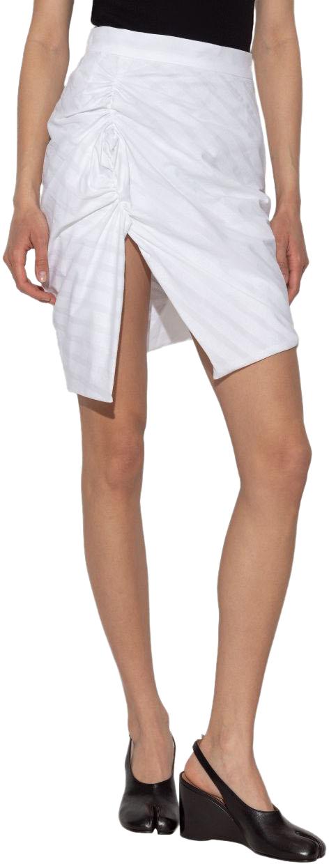 26SS 비비안웨스트우드 미디 스커트 1K010025W01ETA211 WHITE - VIVIENNE WESTWOOD