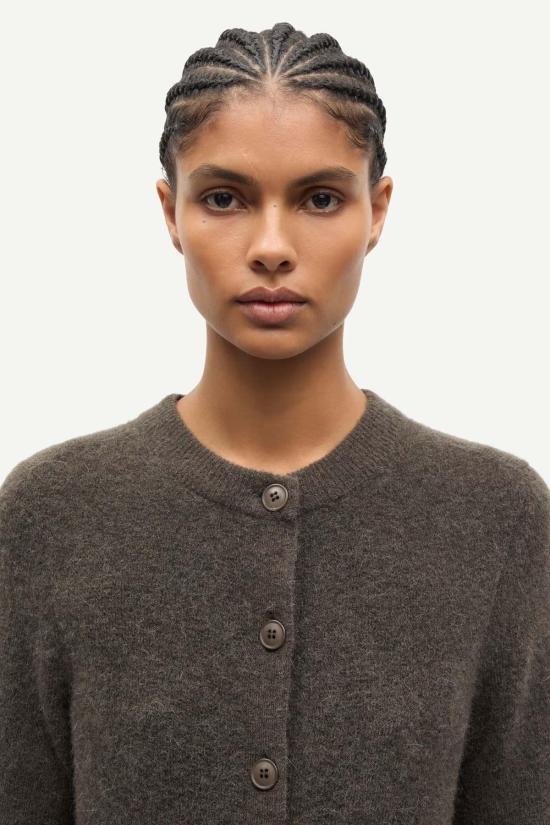  삼소앤삼소 가디건 Samsøe Samsøe Sanoura 반팔 - SAMSOE SAMSOE