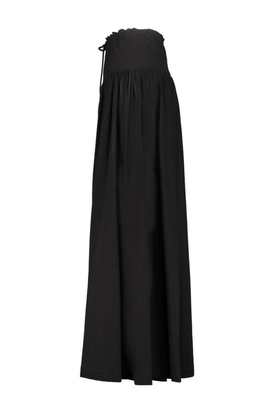  더로우 스트레이트 팬츠 더 로우 베레니스 팬츠 블랙 - THE ROW