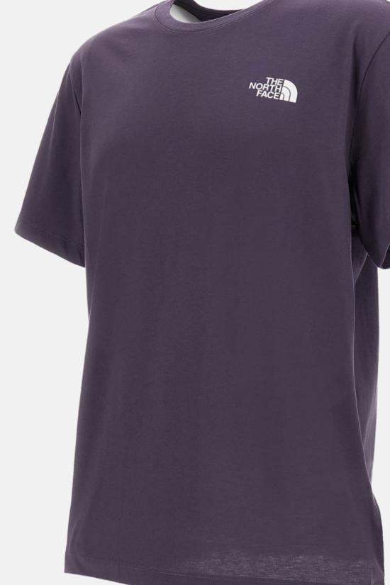  노스페이스 반팔 티셔츠 에볼루션 NSE 박스 티셔츠 퍼플 - NORTH FACE