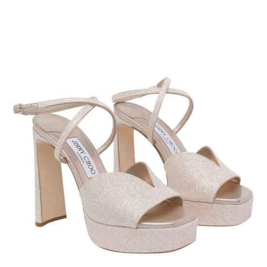  지미추 힐/펌프스 칼리 펌프 샌들 골든 - JIMMY CHOO