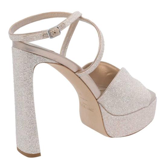  지미추 힐/펌프스 칼리 펌프 샌들 골든 - JIMMY CHOO