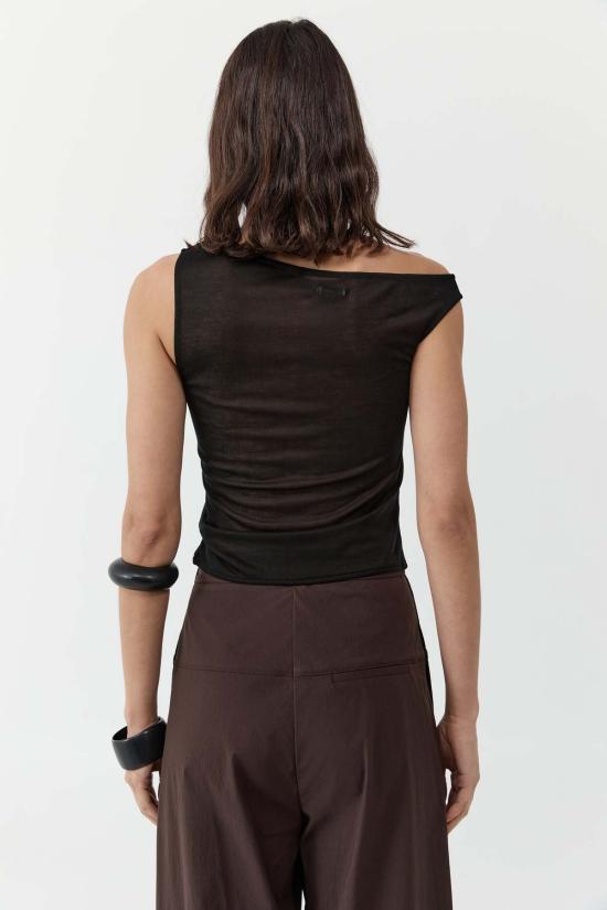  세인트아그니 팬츠 세인트 아그니 릴렉스드 플리츠  바크 - ST.AGNI