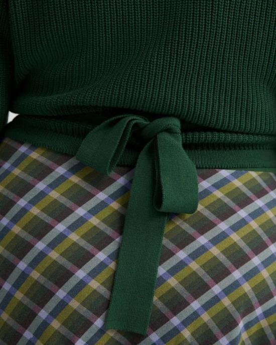  코우토우 가디건 절하기 침착함 카디건 숲 - KOWTOW