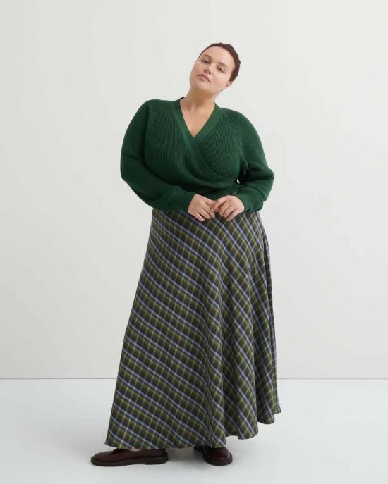  코우토우 가디건 절하기 침착함 카디건 숲 - KOWTOW