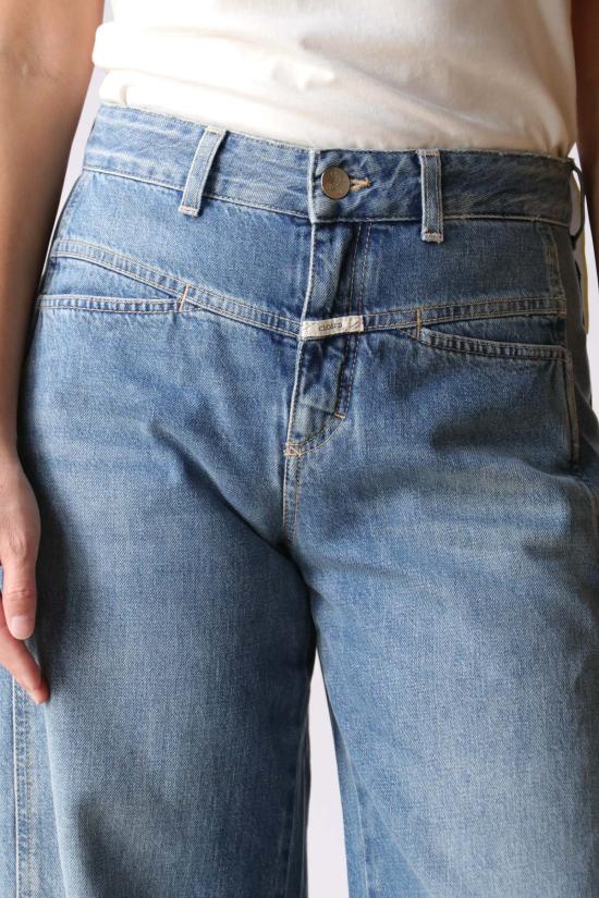  클로즈드 데님 팬츠 토리 X 데님 진 미드 블루 - CLOSED