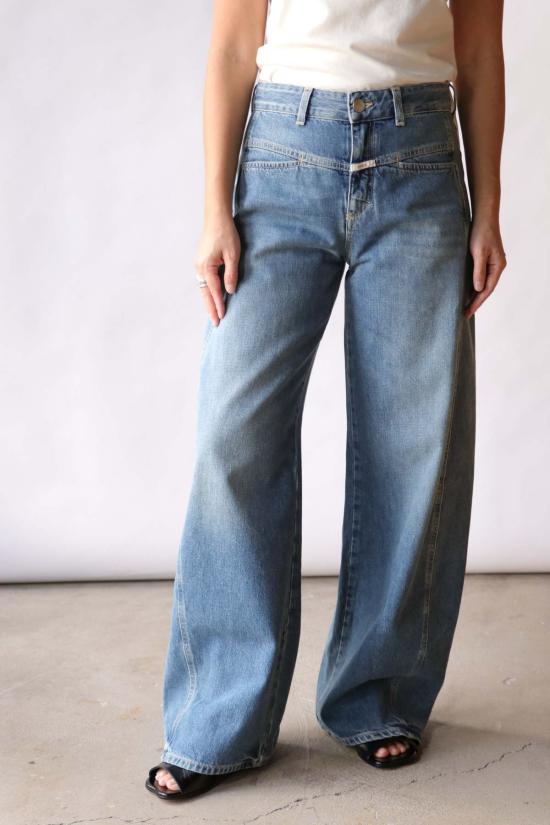  클로즈드 데님 팬츠 토리 X 데님 진 미드 블루 - CLOSED