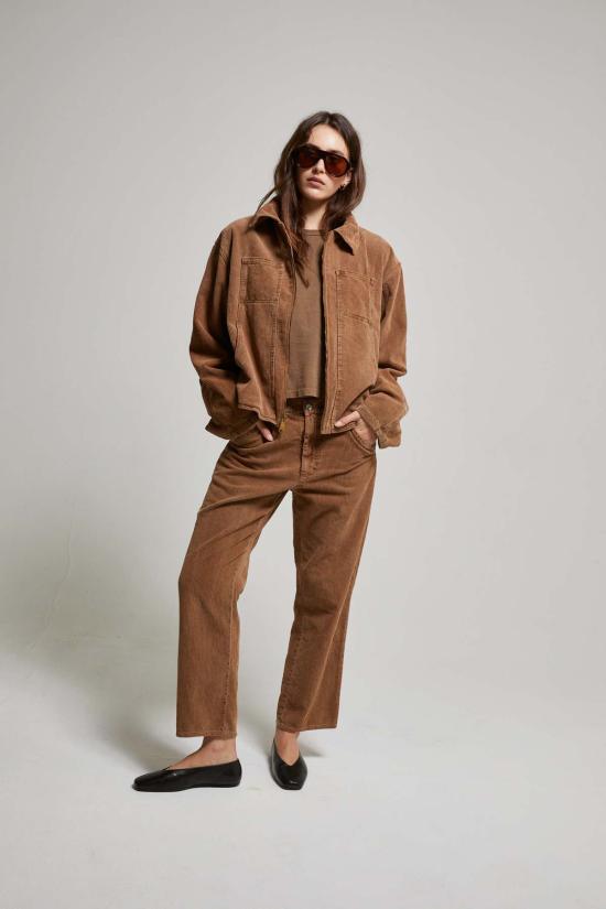  아셀 자켓 애셔 줄리엣 모토 재킷 밍크 - ASHER