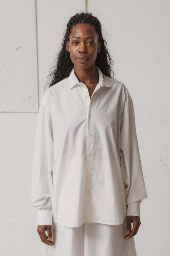  베이스레인지 탑 Baserange 클로드 셔츠 염색되지 않음