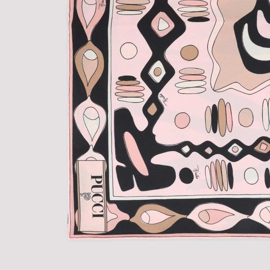  푸찌 머플러/스카프 푸치 90x90 풀라드 스카프 - PUCCI