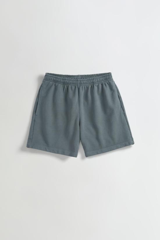  아셀 숏팬츠 애셔 라프 스웨트숏 반바지 차콜