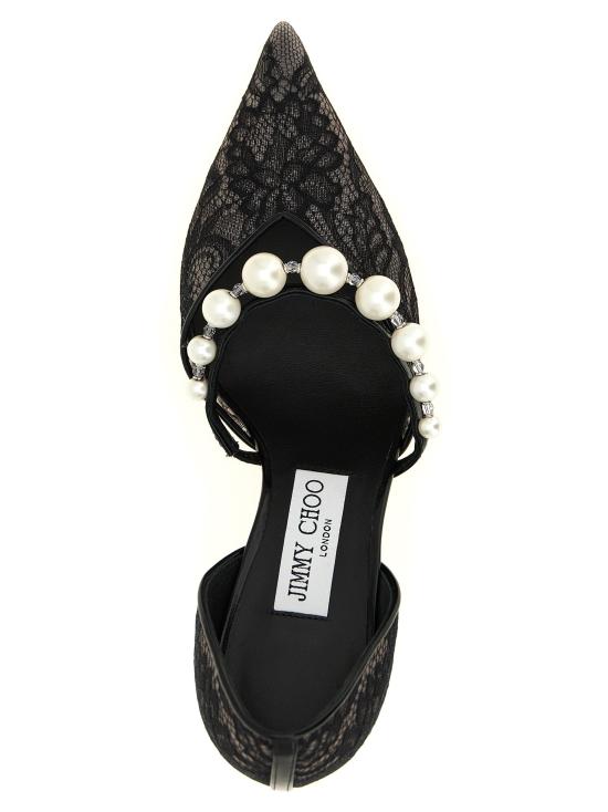 26SS 지미추 힐/펌프스 AURELIE65DRJBLACKWHITE - JIMMY CHOO
