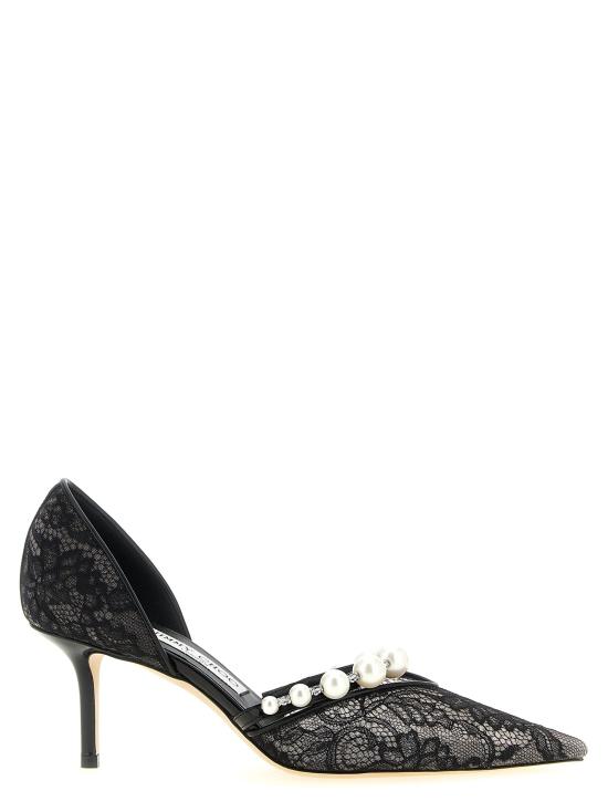 26SS 지미추 힐/펌프스 AURELIE65DRJBLACKWHITE