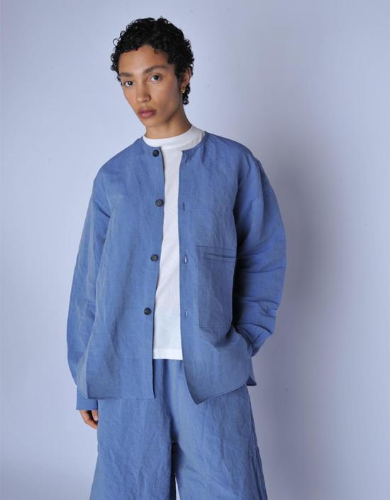  소피 드후레 자켓 Sofie D'hoore Barna 셔츠 재킷 블루