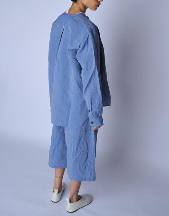  소피 드후레 자켓 Sofie D'hoore Barna 셔츠 재킷 블루 - SOFIE D'HOORE