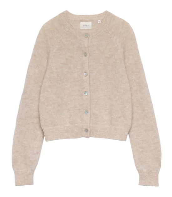  도엔 가디건 페트라 카디건 헤이즐넛 크림 - DOEN