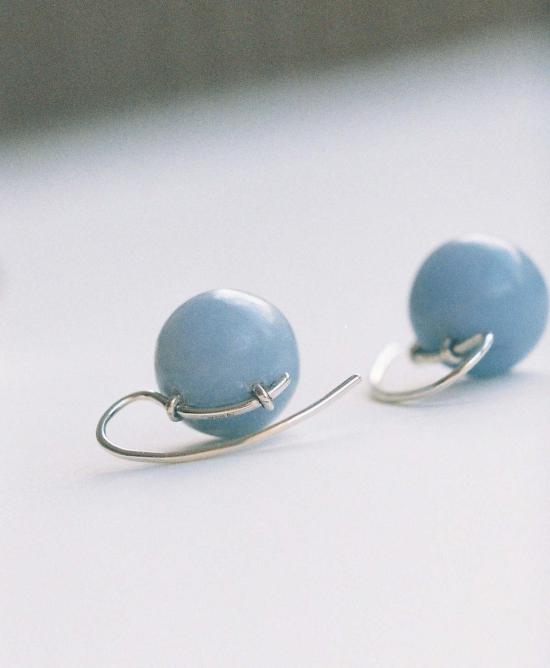  아니카 이네즈 이어링 스톤 스피어 드롭 - ANNIKA INEZ