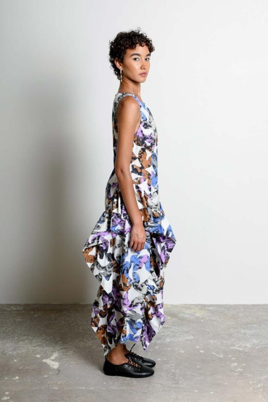  Untitled in Motion 롱 원피스 무제 인 모션 팔메타 드레스 히드라 - UNTITLED IN MOTION